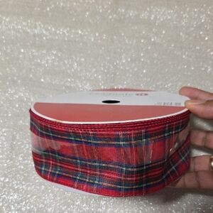 80 Ft. Celebrate It Christmas Wired Gift Wrap Ribbon